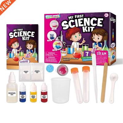1 Set Kids Science Experiment Kit Mixed Color DIY Handmade F