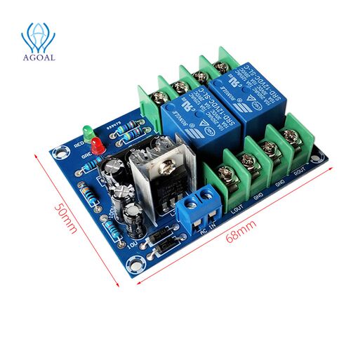 AC 12-18V 2ch 2 way Power amplifier audio speaker protection