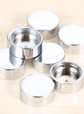 8Pcs Copper 12mm Tea Table Wdrobe Decorative Mirror Screw