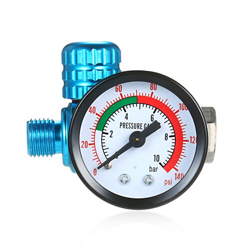 1/4 Inch 140PSI Mini Air Regulator Auto Pressure Regulator V
