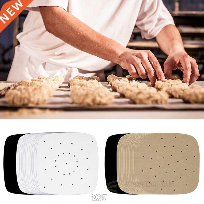 Air Fryer Perforated Bamboo Steamer Paper Parchment Liner Ki