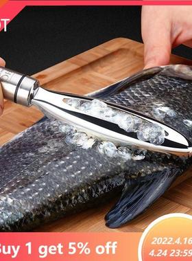 Stainless Steel Fish Scales Scraping Graters Remover Fish Cl