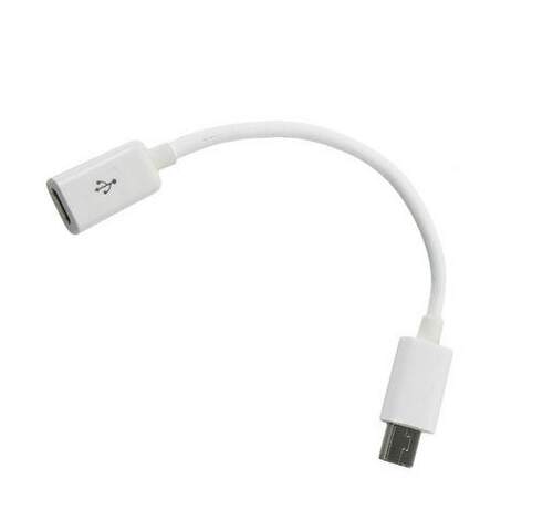US 2.0 Mini  5-Pin male to Micro female Adapter cale 0.1M