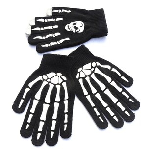 Halloween Supplies Luminous Gloves for Winter Hand Warmer No