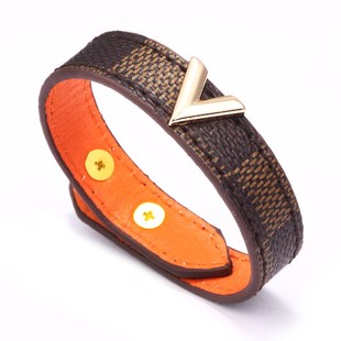Charmsmic New Striped Leather Bracelets For Women Mens Warp