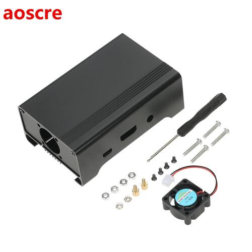 Aluminum Alloy Protective Case Pi  Housing Shell Enclosure