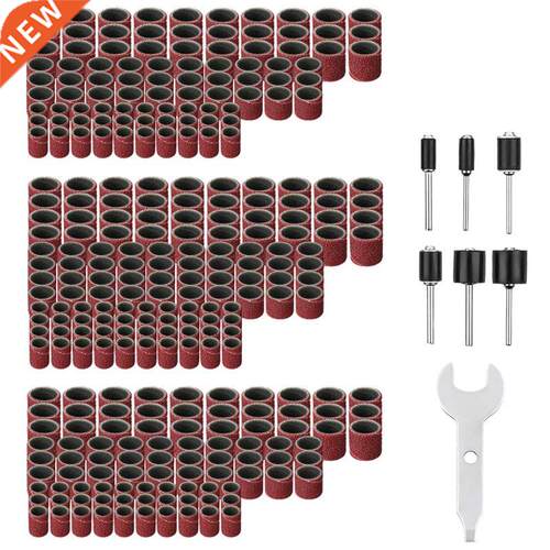 07 Pieces Drum Sander Set Sanding Drum Kit 00 Pieces Sandi