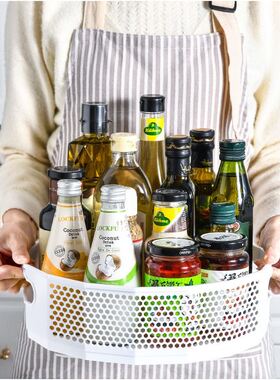 1pcs 360 Rotation Cabinet Organizer Storage Tray Spice Drink