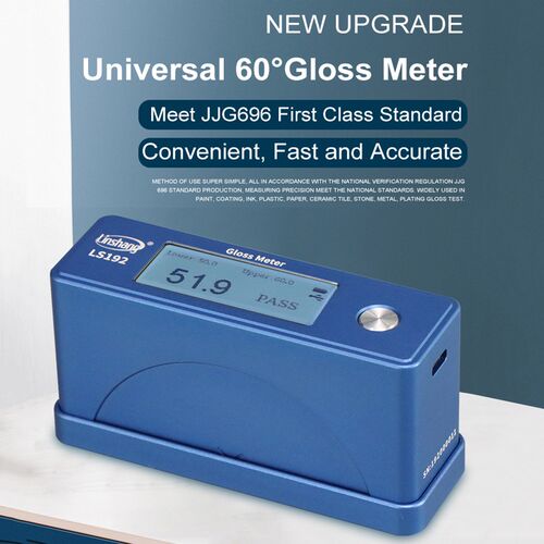 Portable Digital Glossmeter 60 Degree Gloss Tester Single An