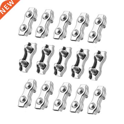 15Pcs Poly Rope Connector,Wires Splicer Wire Cable Clamp Con