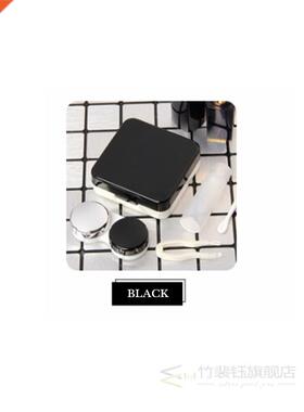 Hot Mirror Contact Lens Case simple square companion box co