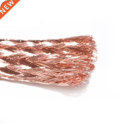 Flat Pure Copper Braid Copper Braid Lead Wire High Flexibil