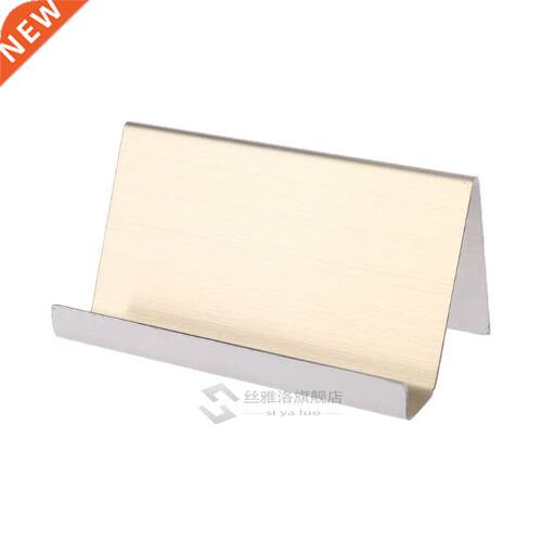 *Stainless Steel Business Name Card Holder Display Stand Rac