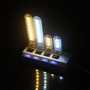 Portable LED Lights USB Night Light Room Decor Mini Table De