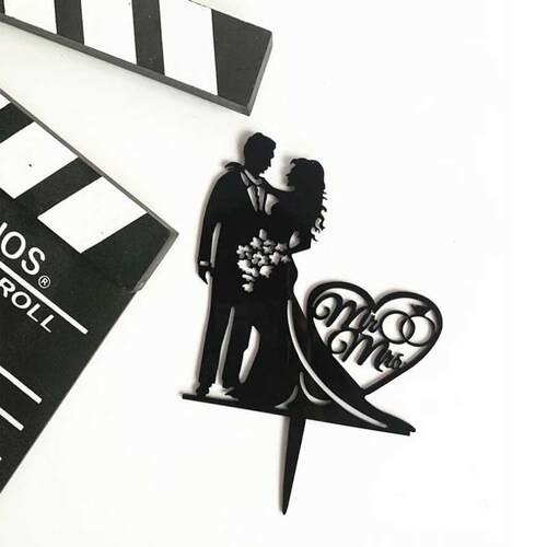 Wedding Cake Topper Bride Groom Mr Mrs Wedding Decorations A