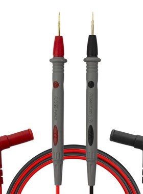 20A Gold Plated Multimeter Test Lead Probe PVC Wire Pen Cabl