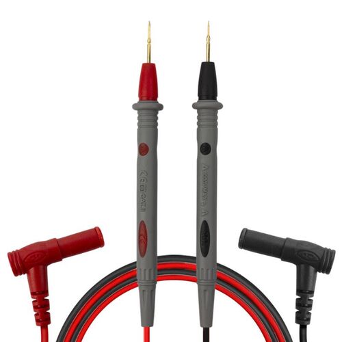 20A Gold Plated Multimeter Test Lead Probe PVC Wire Pen Cabl