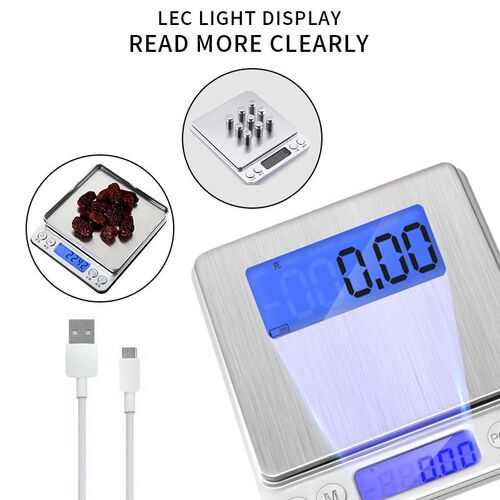 1kg/2kg/3kg/500g 0.1/0.01g Mini Digital Jewelry Scale High P