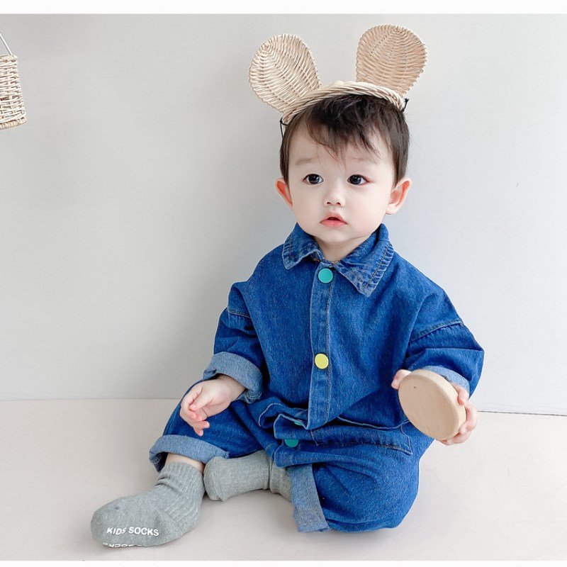 Baby Clothes 2021 Autumn New Baby Overall Toddler Girls Jump