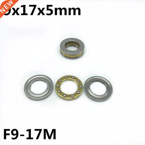 10Pcs F9-17M 9x17x5mm Axial Ball Thrust Bearing plane thrust