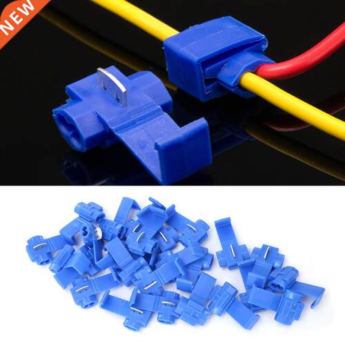 Solderless Quick Connecting 25Pcs Blue Solderless Quick Spli