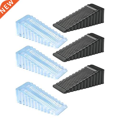 5 Pcs Rubber Door Stopper Wedge Door Stops Wall Protector He