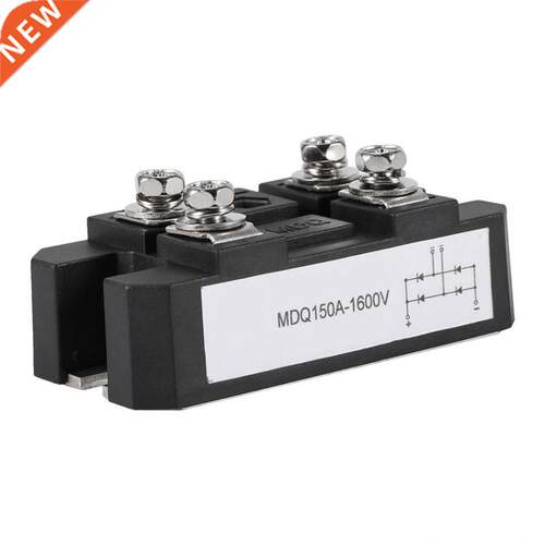 1Pc MDQ 150A-1600V Black Single-Phase Diode Bridge Rectifier