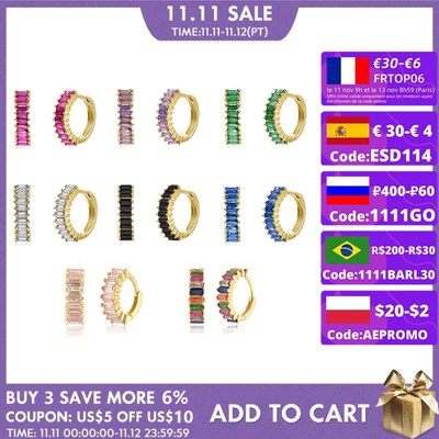 CANNER Pendientes Plata 925 Silver Earrings For Women Bohemi