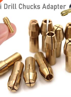 10Pcs Mini Drill Chucks Adapter 0.5mm-1.8mm Dremel Mini Dril
