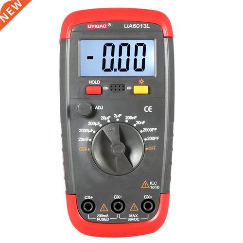 YIGAO UA601L Professional Capacitance Meter Digital LCD Cap