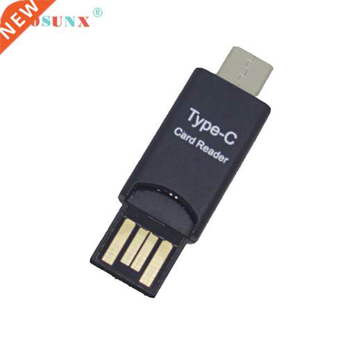 Hot sale Mosunx USB 2.0 Type C Host OTG Adapter Micro SD Ca