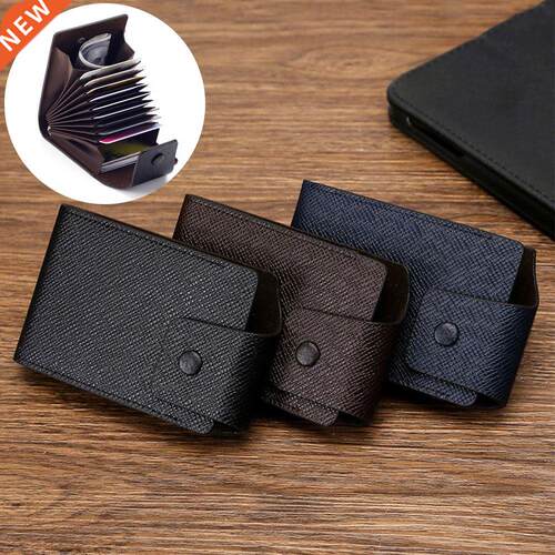 Travel Journey Unisex Business Leather Wallet Id Credit Card