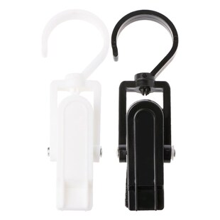 Quality Shower Curtain Hooks Clip Socks Folder Movable Shoes