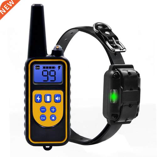 Pet Traner Remote Control Dog Tranng Collar Electronc Ad