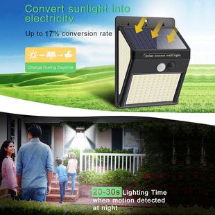 Mode Waterproof 20 LED Solar Motion Sensor Lights Outdoor