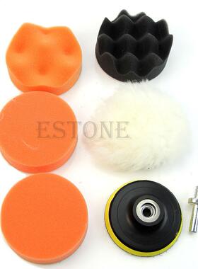 7Pcs 		 Buffing Pad Auto Car Polishing Wheel K