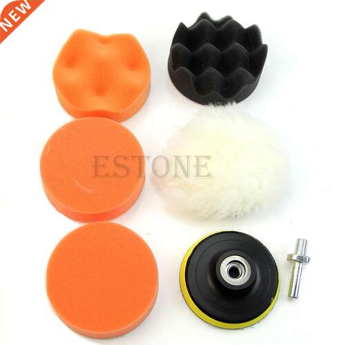 7Pcs 		 Buffing Pad Auto Car Polishing Wheel K