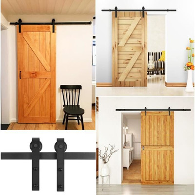 Hardware Wood Barn Door Hanging Rail Home Sliding Door Barn