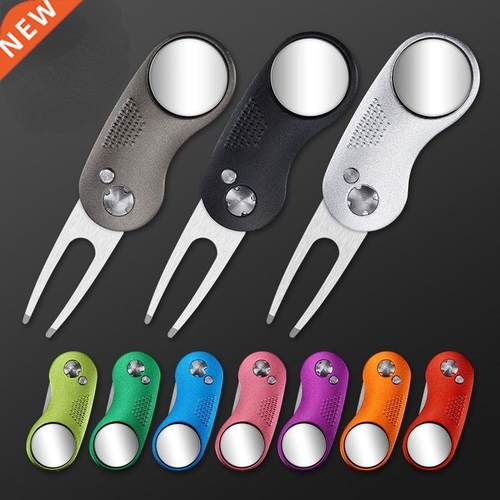Stainless Steel Foldable Golf Pitch ForkHigh Precise Folding
