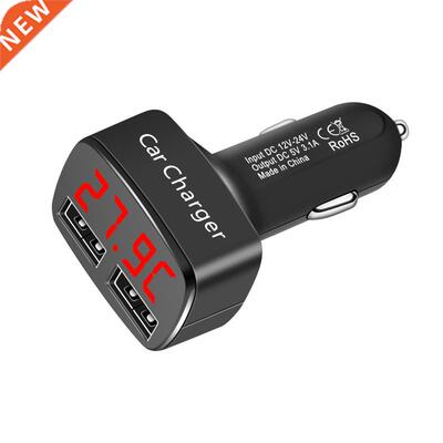 Dual USB Ports Car Charger Charging Adapter Powstro 4 In 1 m