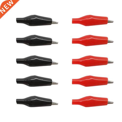 5Pair 27/35/44MM Metal Alligator Clips With insulating sleev