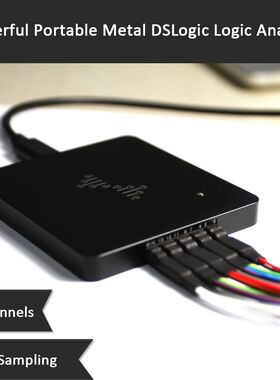 Powerful Portable Metal DSLogic Logic Analyzer 16 Channels 4
