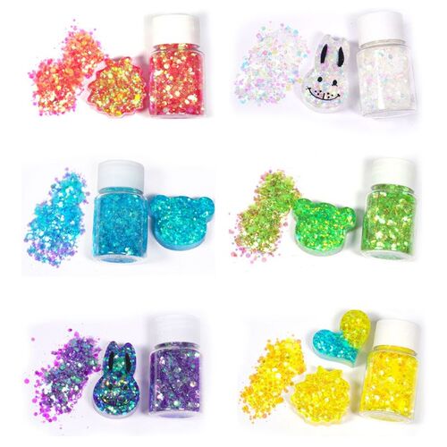 Shiny Mixed Glitter Sequins DIY Crystal Epoxy Resin Mold Fil