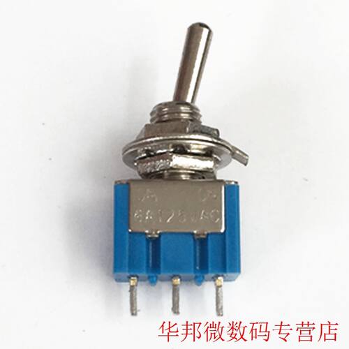 10Pcs ON-OFF-ON 3 Pin 3 Position Mini Latching Toggle Switch