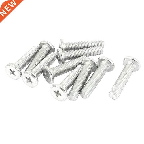10 Pcs M8x35mm Crosshead Phillips Flat Head Countersunk Bolt