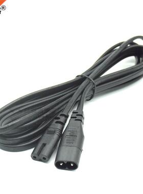 IEC 320 C7 to C8 extension cords C8 male to C7 fale power
