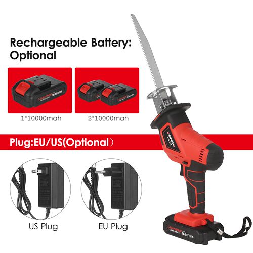 Compact Cordless Reciprocating Saw Electric 21V Versatile