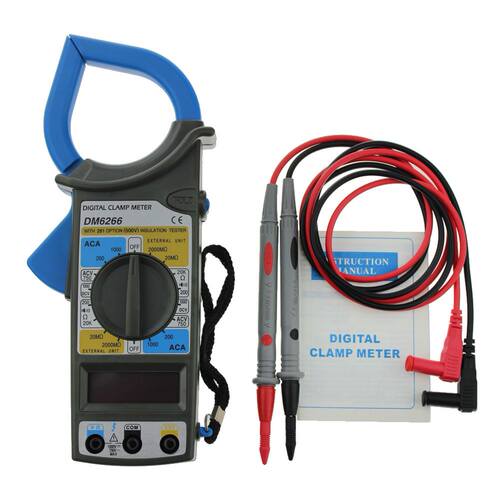 Digital Multimeter Clamp Meter Am Meter Insulation Test For