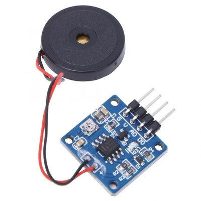 interruptor Piezoelectric Vibration Tapping Sensor Module Vi