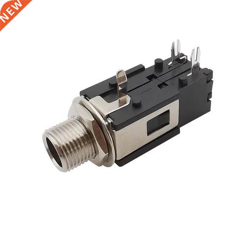 6.35mm 3Pin Female Audio Mono Headphone Phone Jack Socket Pa